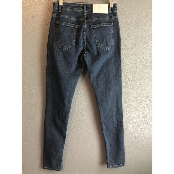 Boohooman Womens Denim 30 Skinny Stretch All Over Ripped Jeans Distressed NEW - Picture 10 of 10